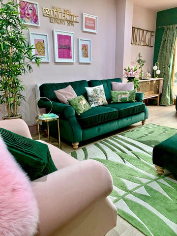 Pink + Green - the best colour combo ever!