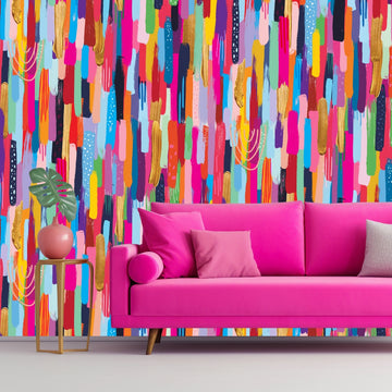 Dripping in Color Mural