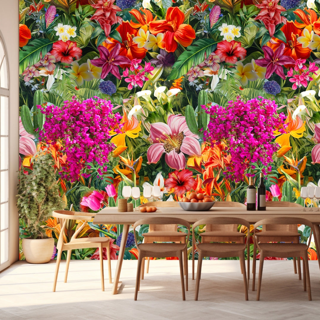 Floral World Mural